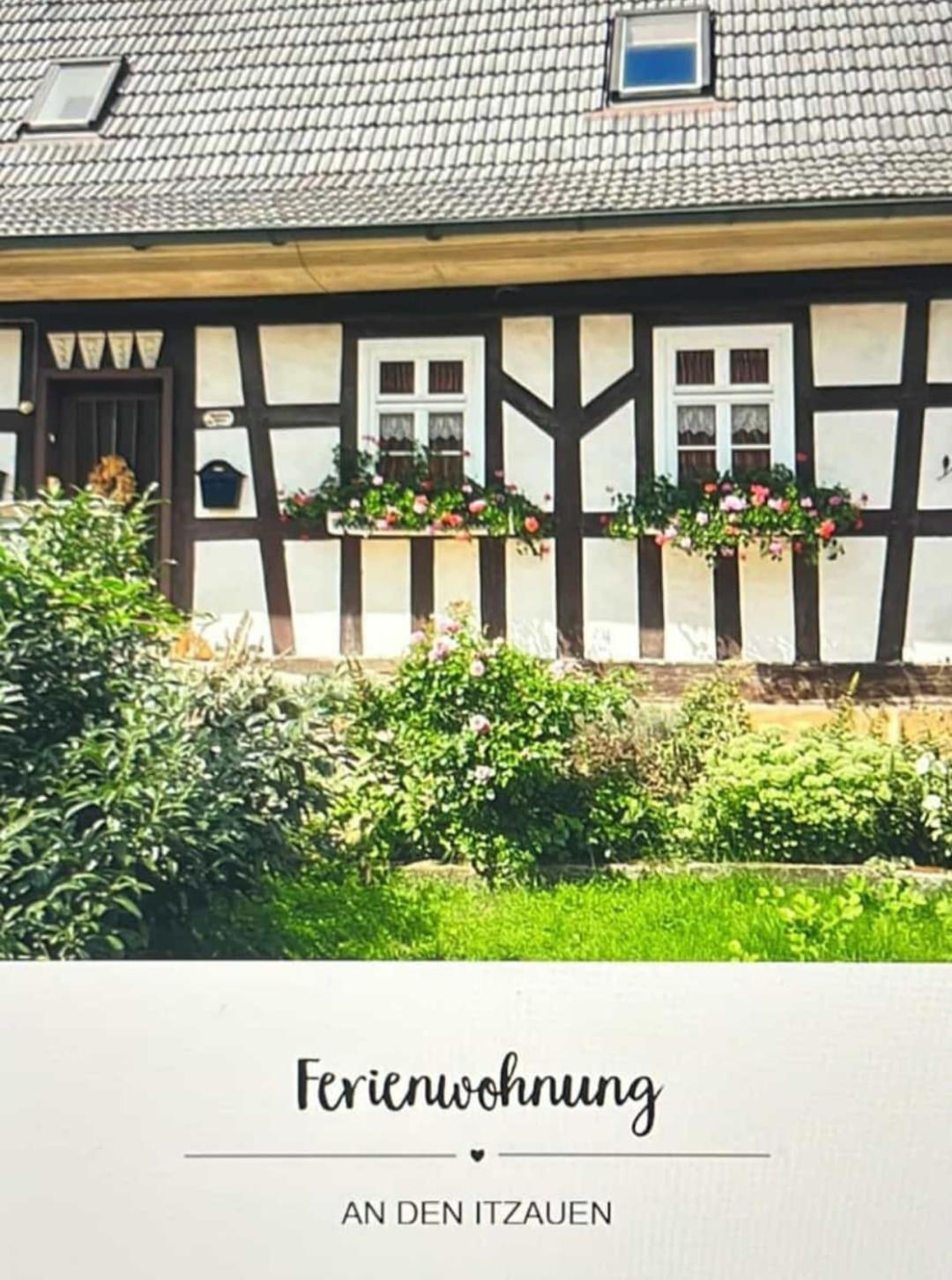 Ferienwohnung An Den Itzauen Großheirath Exterior foto